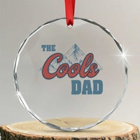 The Cool Dad Crystal Glass Ornament Fathers Day Gifts - Wonder Print Shop