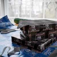 The Desperado Club Sign Sci-Fi Book Wrapping Paper Roll Vintage Princess Cat Book Lover