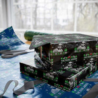 The Dude Abides Christmas Bowling Wrapping Paper Roll Funny Bowling Movie - Wonder Print Shop