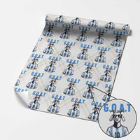 The Goat Of Soccer Number Ten Wrapping Paper Roll Gift For Fans