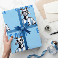The Goat Of Soccer Number Ten Wrapping Paper Roll Gift For Fans