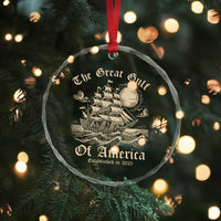 The Great Gulf Of USA Crystal Glass Ornament Established in 2025 - Wonder Print Shop