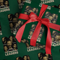 The Greatest Black Leaders Tribute Wrapping Paper Roll Civil Rights Icons Legacy - Wonder Print Shop