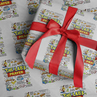 The Lab’s Prayer Funny Lab Week 2026 Wrapping Paper Roll Medical Laboratory Scientist Humor Gift for Lab Techs