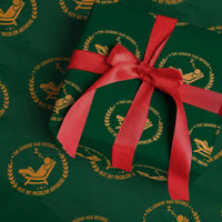 The Legend Has Retired Wrapping Paper Roll Not My Problem Anymore Funny Relax Time
