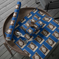 The Life Of A Showcat Wrapping Paper Roll Funny Vintage Photo Cat Era - Wonder Print Shop