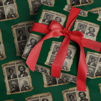The Life Of Frederick Douglass Wrapping Paper Roll Historical Black History - Wonder Print Shop