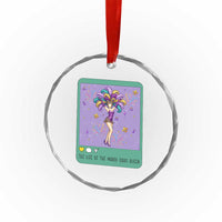 The Life Of The Mardi Gras Queen Crystal Glass Ornament