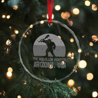 The Mogollon Monster Arizona Bigfoot Crystal Glass Ornament Vintage Cryptid Folklore