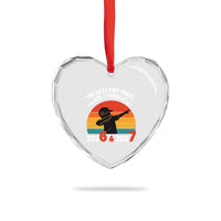 The Next Two Years Are Literally 6 7 Heart Crystal Glass Ornament Funny 2026 2027 Meme Dabbing Boy Retro - Wonder Print Shop