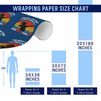 The Next Two Years Are Literally 6 7 Wrapping Paper Roll Funny 2026 2027 Meme Dabbing Boy Retro - Wonder Print Shop