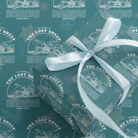 The Parable Of The Lost Sheep Wrapping Paper Roll Christian Bible Verse