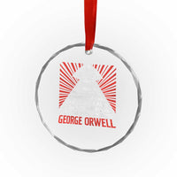 The Party Told You To Reject The Evidence Of Your Eyes Crystal Glass Ornament Protest Inequality George Orwell