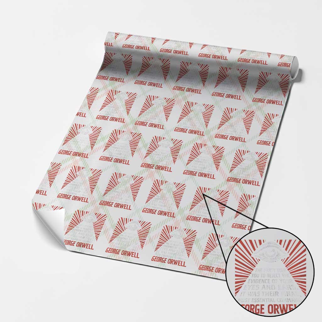 The Party Told You To Reject The Evidence Of Your Eyes Wrapping Paper Roll Protest Inequality George Orwell