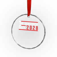 The Sandwich Guy 2028 Crystal Glass Ornament Political Parody - Wonder Print Shop
