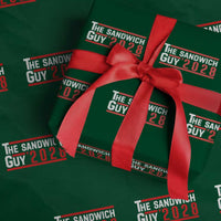 The Sandwich Guy 2028 Wrapping Paper Roll Political Parody - Wonder Print Shop
