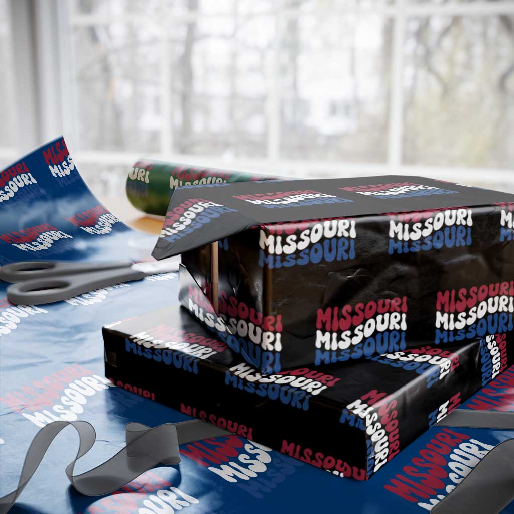 The Show Me State Pride Wrapping Paper Roll Gift For Missouri Lovers