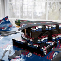 The Show Me State Pride Wrapping Paper Roll Gift For Missouri Lovers