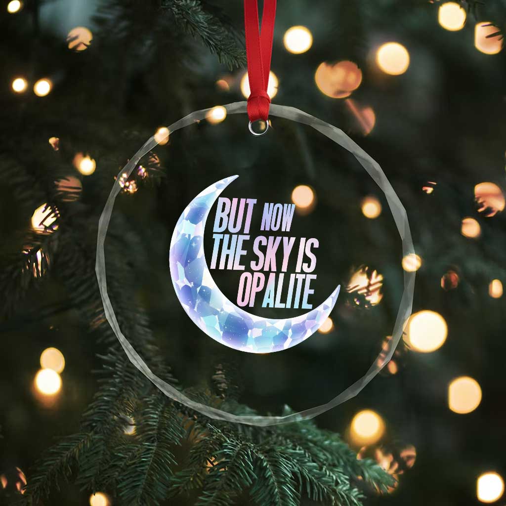 The Sky Is Opalite Moonstone Mystical Crystal Lover Crystal Glass Ornament TS14