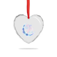 The Sky Is Opalite Moonstone Mystical Crystal Lover Heart Crystal Glass Ornament - Wonder Print Shop