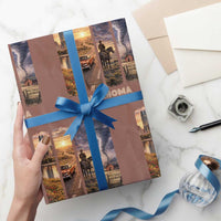 The Sooner State Pride Wrapping Paper Roll Gift for Oklahomans