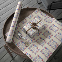 The Summer USA Turned 250 1776 2026 4th of July Wrapping Paper Roll