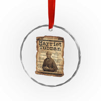 The Underground Railroad Hero Crystal Glass Ornament Harriet Tubman Slavery Freedom Fighter Gift