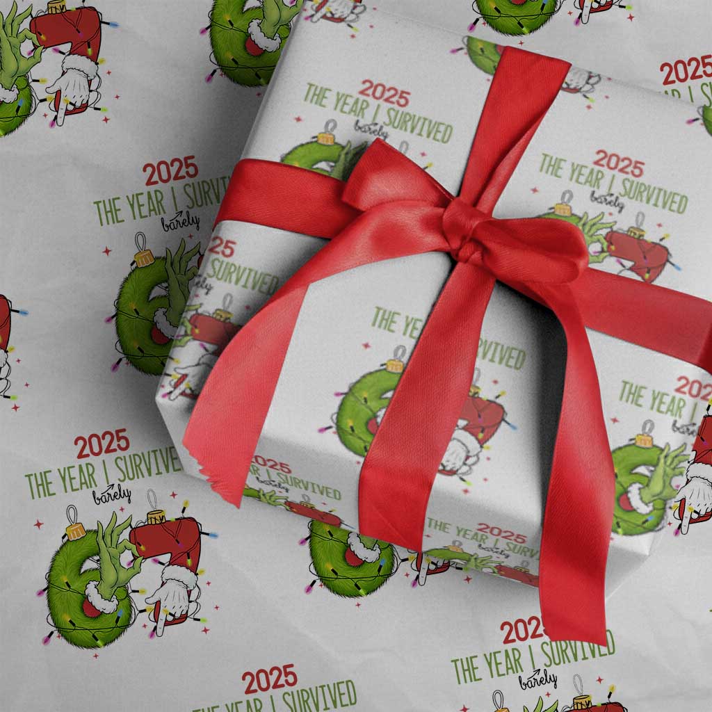 The Year I Survived 67 Six Seven Christmas Meme Wrapping Paper Roll - Wonder Print Shop