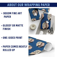Theodore Roosevelt Quote Wrapping Paper Roll American History Presidents Day