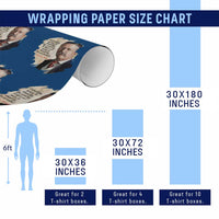 Theodore Roosevelt Quote Wrapping Paper Roll American History Presidents Day