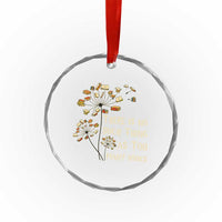 There Is No Such Thing As Too Many Books Crystal Glass Ornament Book Lover - Wonder Print Shop