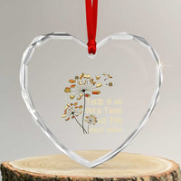 There Is No Such Thing As Too Many Books Heart Crystal Glass Ornament Book Lover - Wonder Print Shop