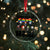 There's Some Gays in This House Crystal Glass Ornament Funny LGBTQ+ Horror Character Pride Mashup - Wonder Print Shop