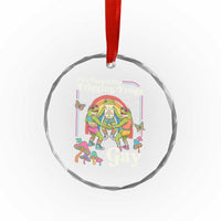 They Turned The Frigging Frogs Gay Crystal Glass Ornament Funny LGBTQ Pride Month