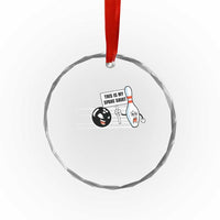 This Is My Spare Shirt Crystal Glass Ornament Funny Bowling Gift - Wonder Print Shop