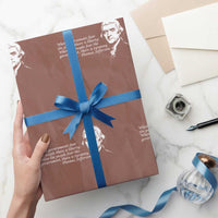 Thomas Jefferson Wrapping Paper Roll When Governments Fear The People There Is Liberty - Wonder Print Shop