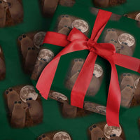 Three Marcus The Worm Moon Wrapping Paper Roll Funny Weird Cursed Meme - Wonder Print Shop
