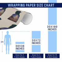 Three Wise Men Nativity Scene Wrapping Paper Roll Christian Jesus Faith - Wonder Print Shop