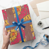 Time To Pay The Daddy Tax Wrapping Paper Roll Dungeon Gamer Dad Father’s Day