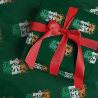 Tiocfaidh Ar La Wrapping Paper Roll Vintage Irish Ireland Flag - Wonder Print Shop
