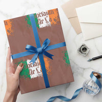 Tiocfaidh Ar La Wrapping Paper Roll Vintage Irish Ireland Flag - Wonder Print Shop