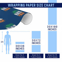 Tiocfaidh Ar La Wrapping Paper Roll Vintage Irish Ireland Flag - Wonder Print Shop