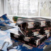 Tired Moms Book Club Wrapping Paper Roll Funny Bookish