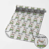 Tired Moms Book Club Wrapping Paper Roll Silly Goose Mama Bookish Reader Gift