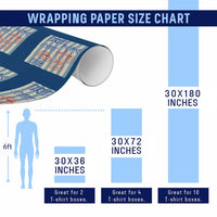 Tired Moms Coffee Club Wrapping Paper Roll Funny Mommy Mama Coffee Lover