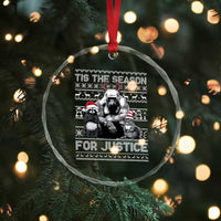 Tis The Season For Justice Crystal Glass Ornament Harambe Peanut Fred Xmas TS11