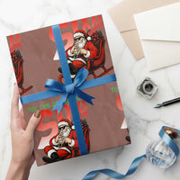 Tis The Season For Sixx Seven Meme Wrapping Paper Roll Funny Trendy Xmas Party Gift - Wonder Print Shop