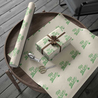 Tits McGee Wrapping Paper Roll Funny Womens St Patricks Day Vintage Shamrocks
