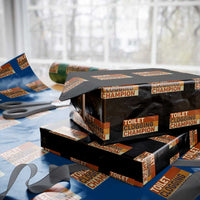 Toilet Clogging Champion Wrapping Paper Roll - Wonder Print Shop