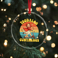 Toodaloo Cuntaroos Crystal Glass Ornament Funny Roller Sassy Girl Sarcastic Humor